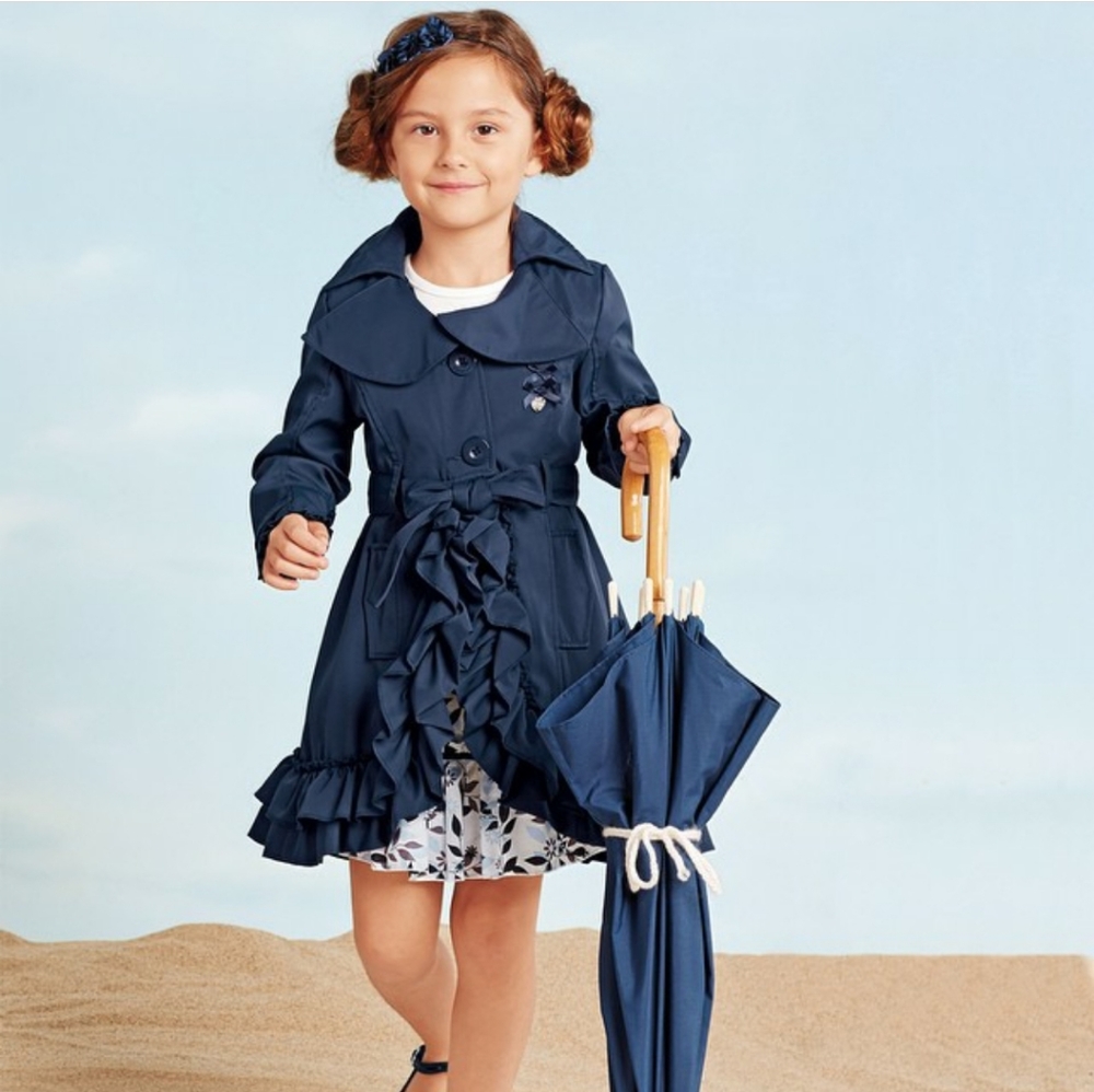 Glamorous le chic ruffle dress coat jacket
